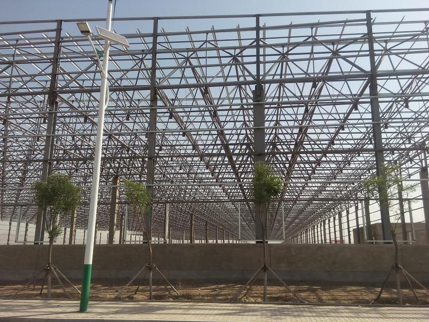 东乡县汽车工业厂房网架