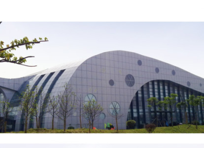 东乡县会议中心外景网架工程